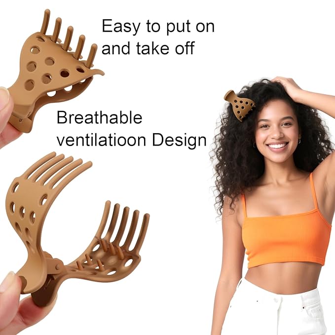 9 Hair Volume Clip for Styling,Root Claw Clips for Women Curly Thick Hair, Root Liffter for Bounce Curl