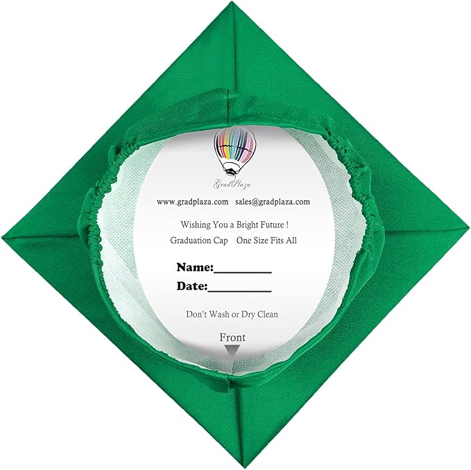 GradPlaza Matte Graduation Cap 2025 and 2026 Tassel Adult Graduation hat for High School College