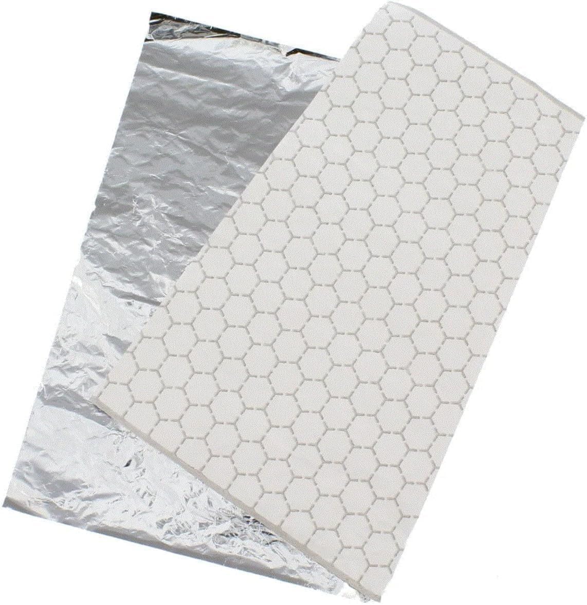 150 sheets Insulation Sandwich Wrapping Paper Aluminum Foil Sheets - 10 3/4" x14" - Aluminum Foil Sandwich Wrap Sheets For Sandwich Wraps, Burritos and BBQ