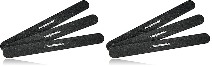 Tweezerman Professional Nail Files, 3 Count (Pack of 2)