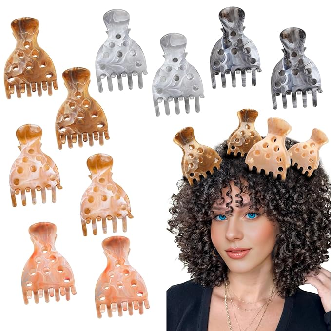 10 Hair Volume Clip，Root Clips for Curly Hair Volume and Claw Clips for Thick Hair, Root Lifter for Bounce Curl