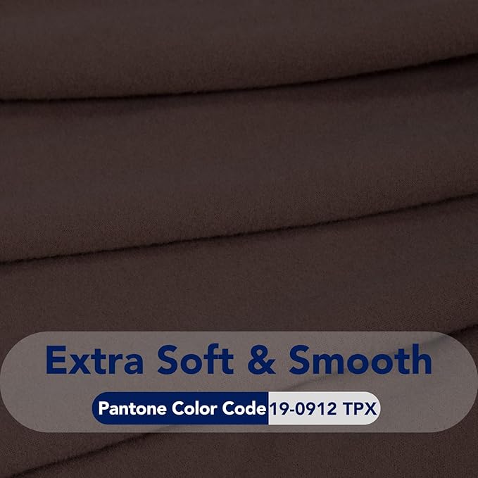 PureFit Super Stretch Sofa Slipcover – Spandex Non Slip Soft Couch Sofa Cover, Washable Furniture Protector with Non Skid Foam and Elastic Bottom for Kids, Pets （Oversized Sofa, Chocolate）