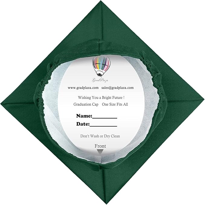 GradPlaza Matte Graduation Cap 2025 and 2026 Tassel Adult Graduation hat for High School College