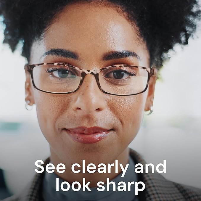 Gaoye +2.75 Reading Glasses Men - Blue Light Blocking Lenses, TR90 Frames, UV400 - Eyeglasses with Clear Vision