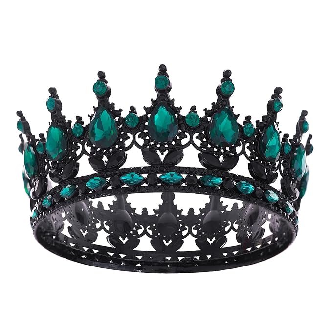 Queen Crown for Women Crystal Tiara for Women Rhinestone Wedding Headband for Bride Hair Accessories for Costume Birthday Party Prom Gifts