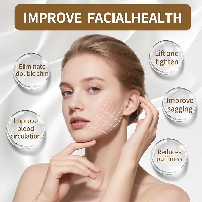 Lymphatic Contour Face Brush,Contour Face Brush for Lymphatic Drainage,Dry Lymphatic Drainage Massager,Ergonomically Designed to Fit The Skin Precisely