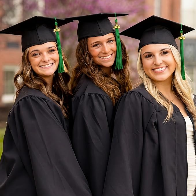 GraduationMall Single&Multiple Color Graduation Tassel with 2026 Year Charm 9"