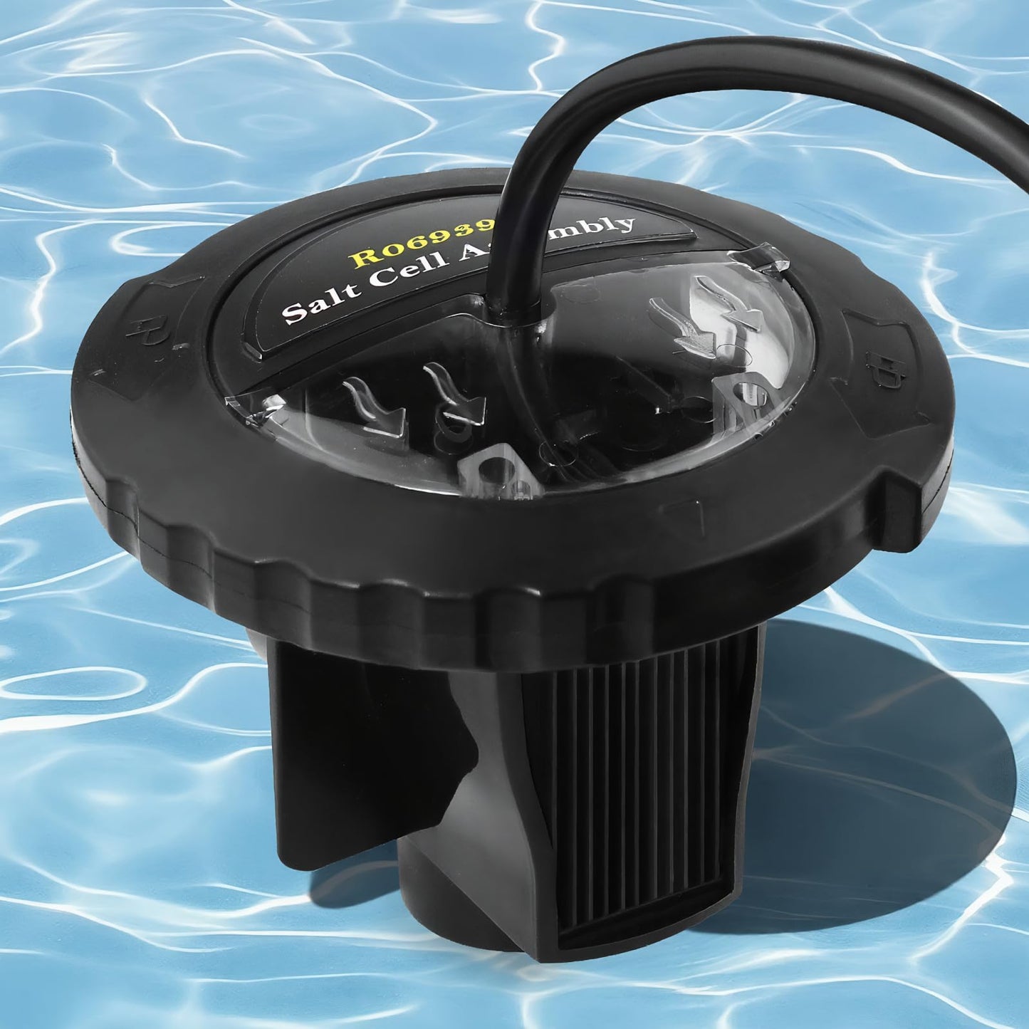Salt Cell Replacement R0693900 Compatible with Jandy Pro Series TruClear11K & TruClear11KU, Salt Cell Assembly for Pools Up to 35,000 Gallons, Leak-Free Seal