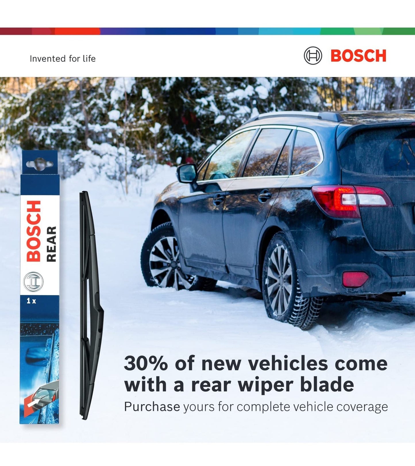 BOSCH 24OE ICON Premium Beam Wiper Blade; 24" - Single