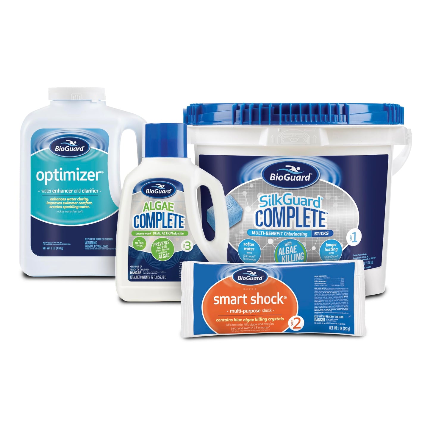BioGuard Optimizer, 20 lb, Pool Water Enhancer and Clarifier, Creates Soft and Sparkling Water, Improves Overall Water Quality