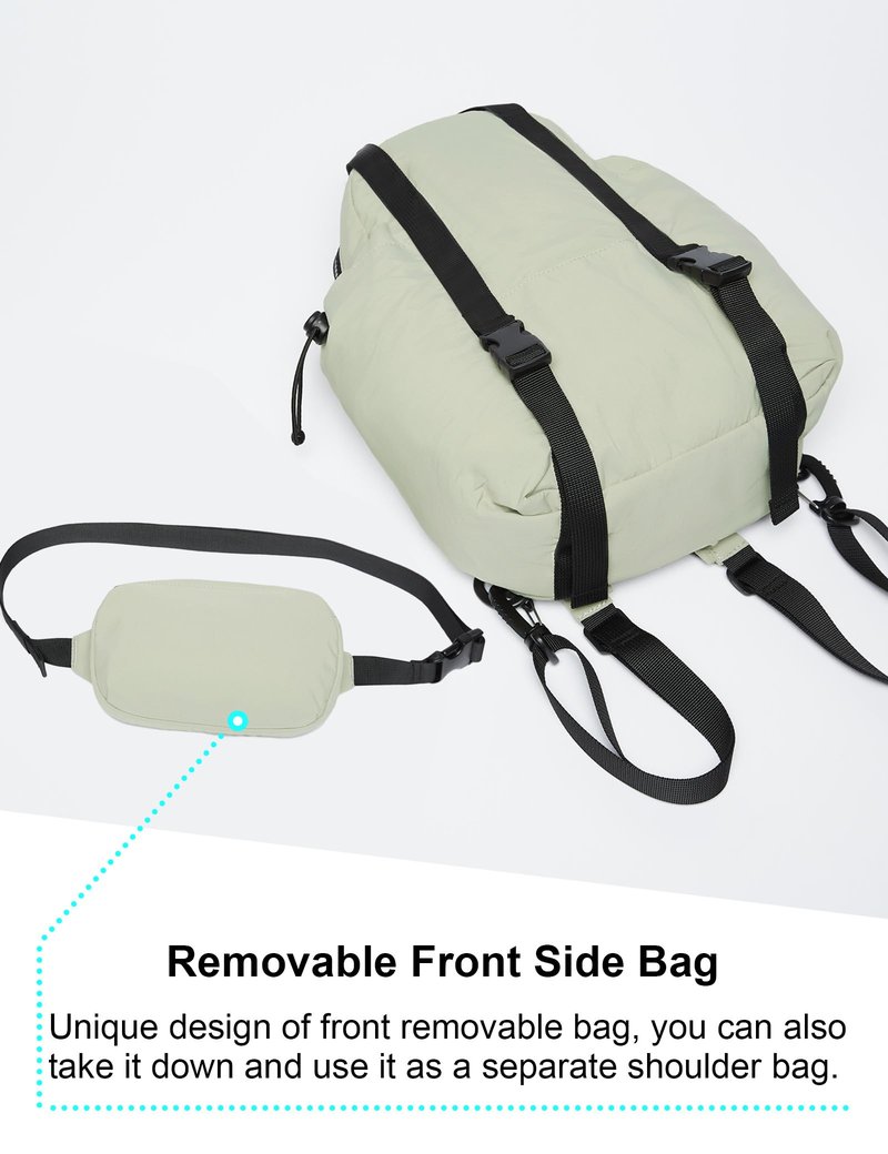 THE GYM PEOPLE Lightweight Mini Backpacks Womens Waterproof Travel Daypack Small Cute Crossbody Sling Bags