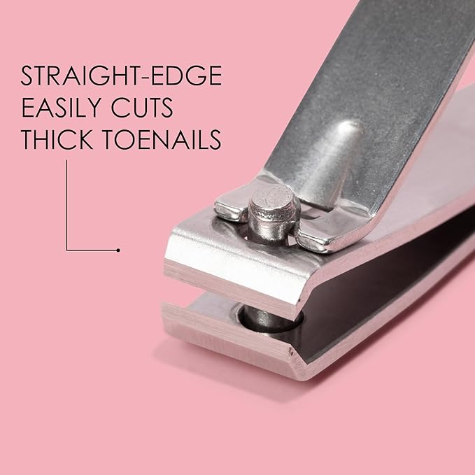 JAPONESQUE Fingernail & Toenail Clippers Set with Salon Quality Sharp Blades Made from Stainless Steel