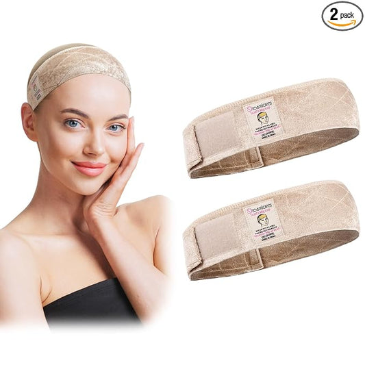 Dreamlover Wig Grip Band for Women, Nude, 2 Pieces