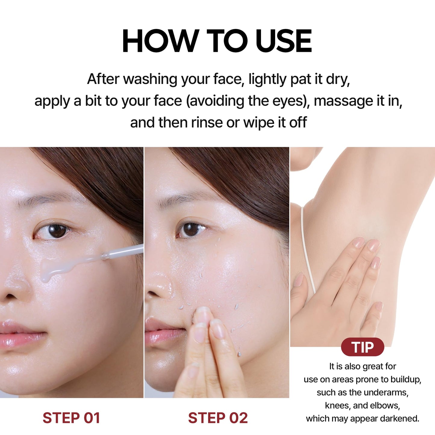 Dr.Melaxin Peel Shot Glow Black Rice Peeling Ampoule with Rice Extract & AHA BHA, Gentle Exfoliating Serum for Dead Skin Cells, Niacinamide & Hyaluronic Acid, Korean Skincare, 2.71 fl.oz
