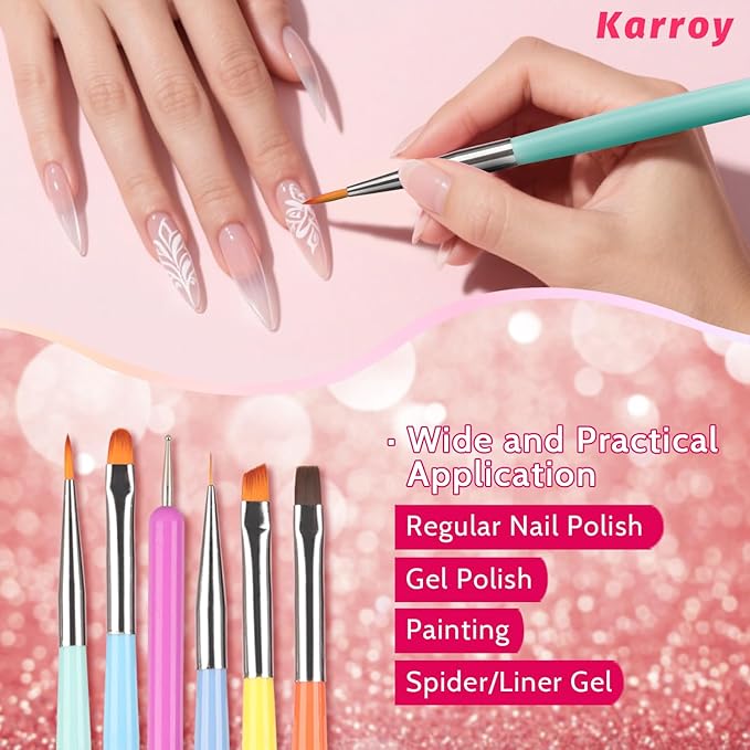 Patting Gel Nail Polish Set, Ombre Gel Polish Palette 100pcs Sponges 6pcs Brushes 1 Grabber, Blue Red Yellow White Primary Colors Blending Painting Art, No Wipe, UV/LED Cured (4 Colors Set A)