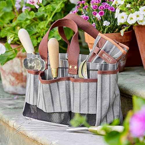 Sophie Conran Burgon & Ball Garden Tool Storage Bag with 8 Pockets, Grey