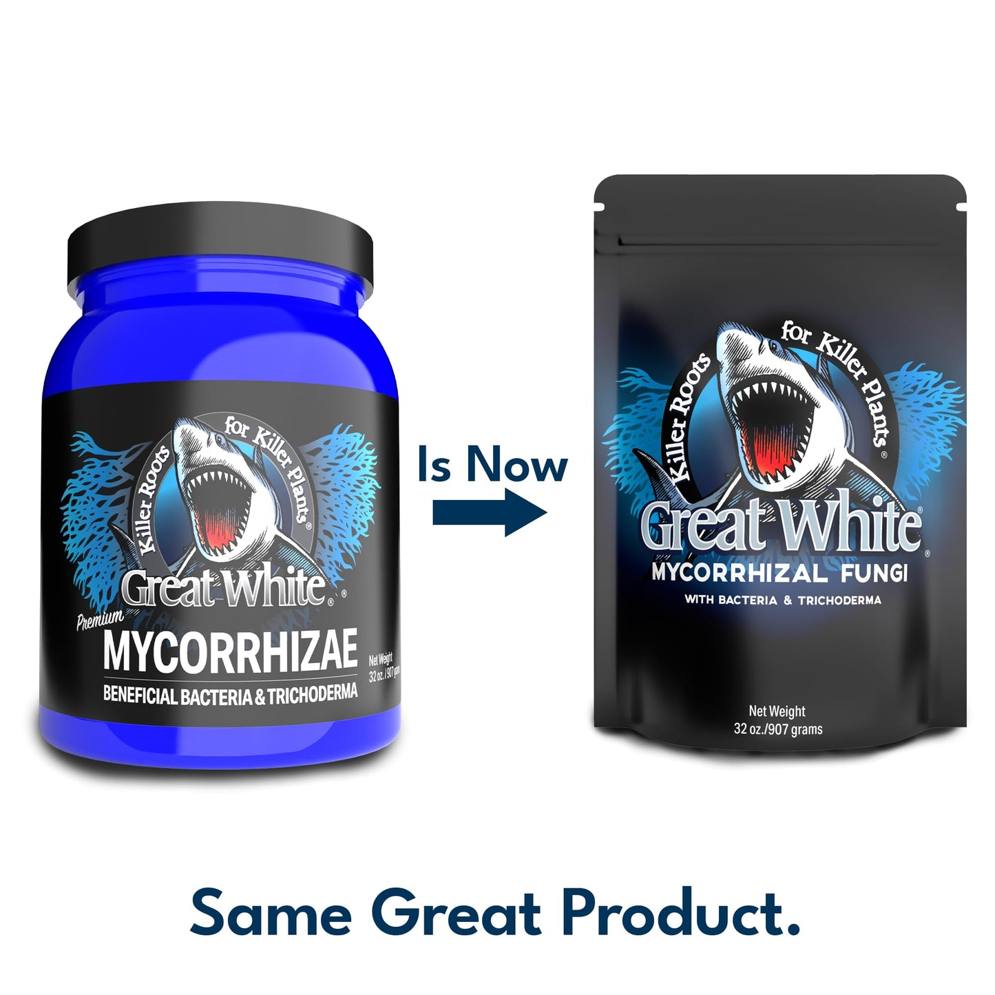 Great White Mycorrhizal Fungi, Beneficial Bacteria for Plant Growth, Root Stimulator, Concentrated 3-in-1 Formula by Plant Success (32 oz)