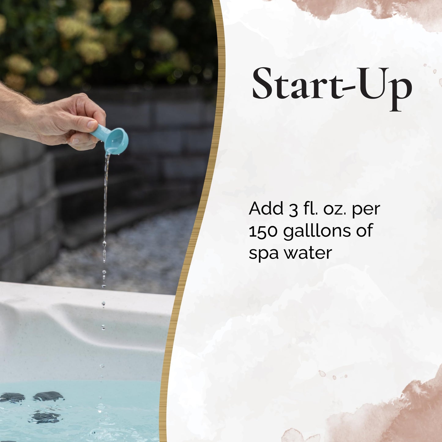 Sirona Spa Care Simply Oxidizer – Step 2 in the 3-Step Sirona Simply Chlorine-Free, Bromine-Free System for Spas & Hot Tubs, 32 fl oz (82137)