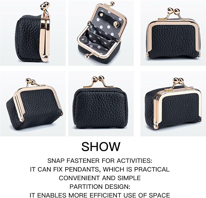Genuine Leather mini Jewelry box, Portable Travel Jewelry case - Vintage mini Organizer with Kiss Lock for Rings, Earrings, Necklace, Bracelet | Gift for Women (Gray Leopard Print L)