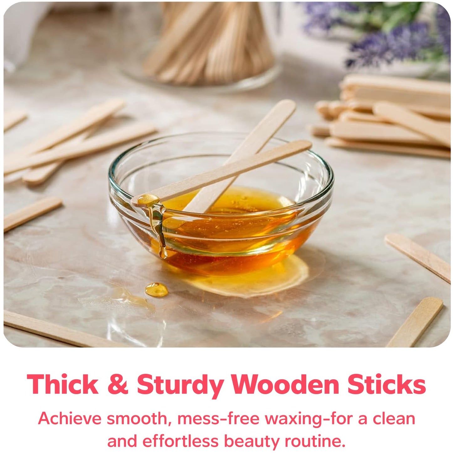 GUSTO [10,000 Count] 4.5 Inch Wooden Multi-Purpose Popsicle Sticks for Crafts, Ice, Ice Cream, Waxing, and Tongue Depressor Wood Sticks (Formerly Comfy Package)