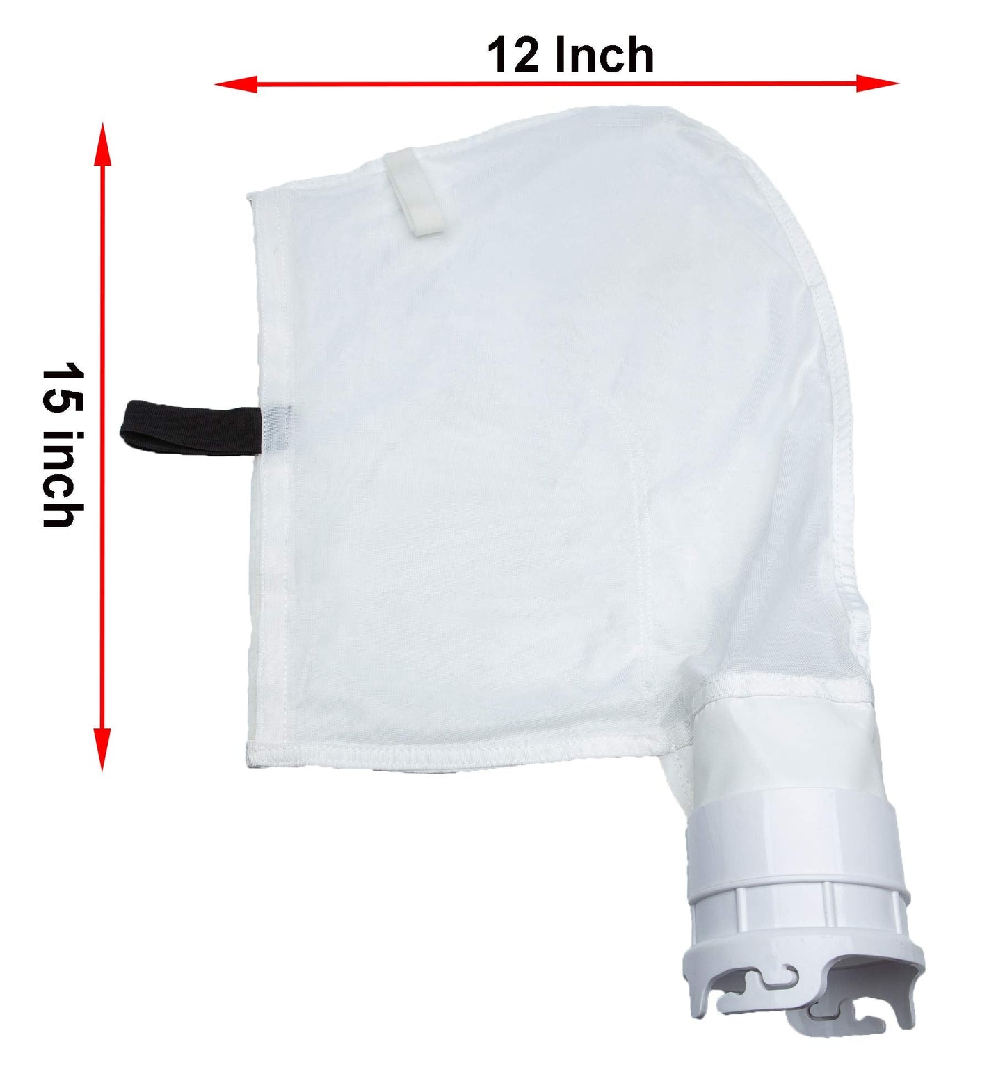ATIE Pool Cleaner Fine Mesh Bag with Hook and Loop Fastener Enclosure Compatible with Pentair Kreepy Krauly Legend, Platinum Pool Cleaner Debris Bag 360002 and EU16 Bag (2 Pack)