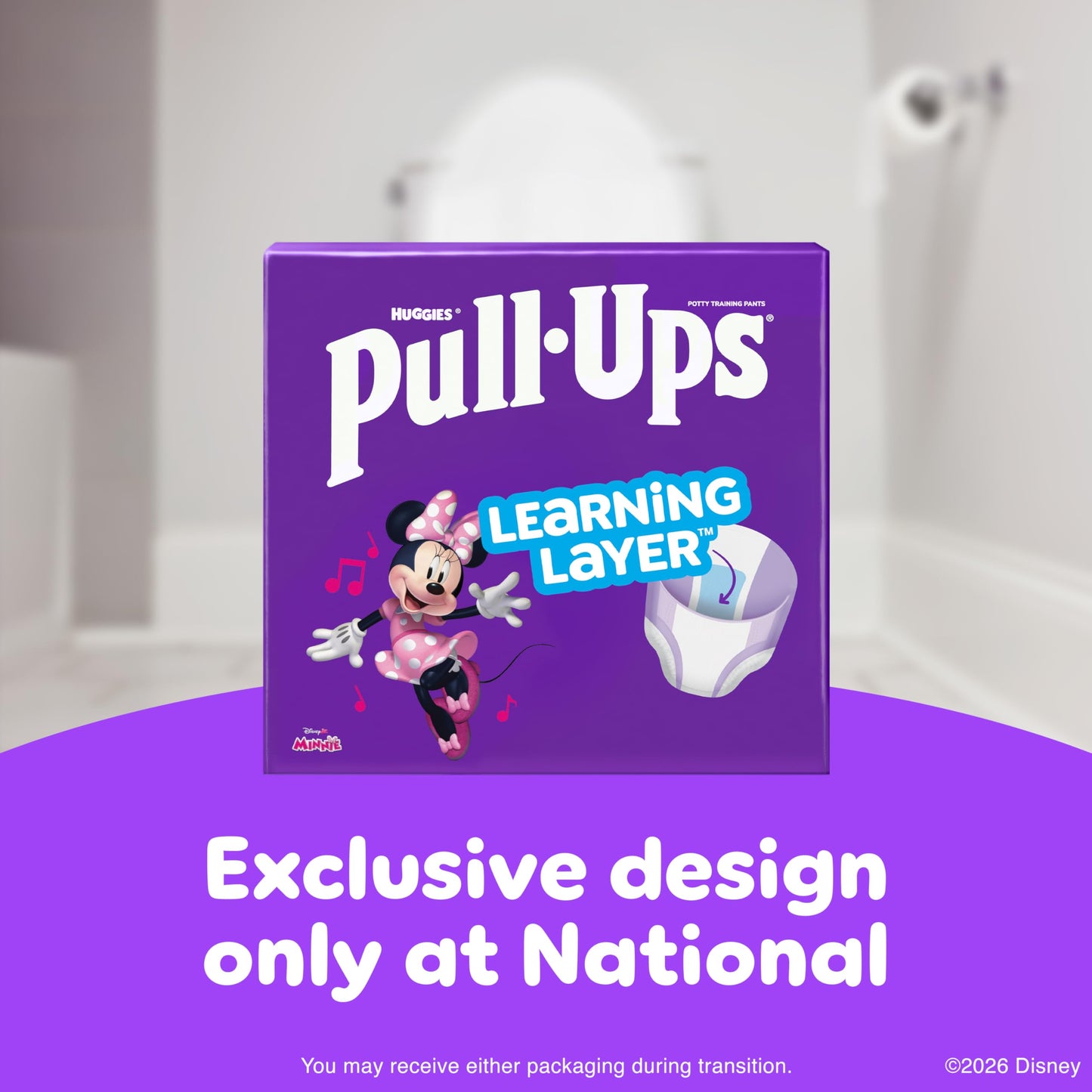 Pull-Ups Girls' Potty Training Pants, Size 6T-7T Training Underwear (55-75 lbs), 42 Count