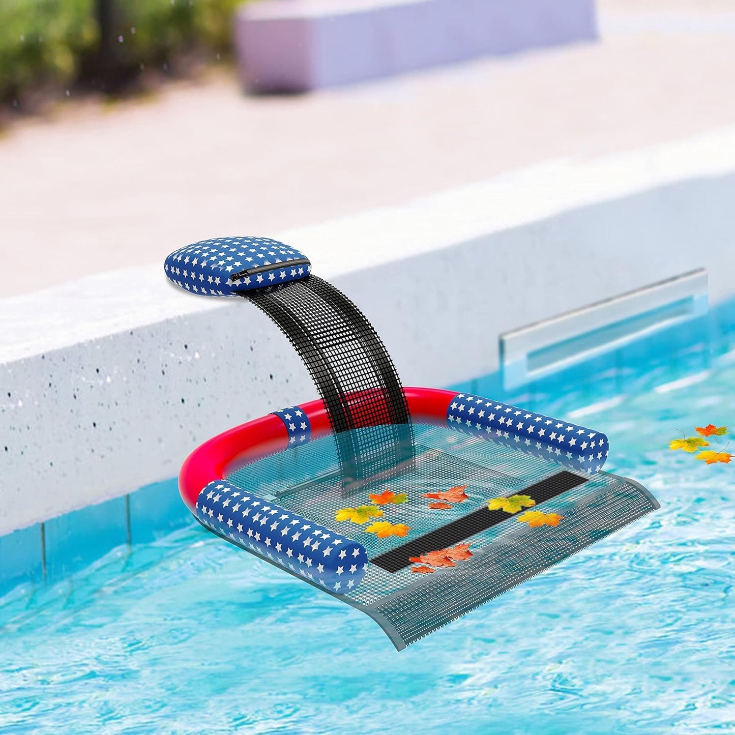 Animal Saving Escape Ramp with Pool Surface Skimmer Catcher, Floating Ramp Rescues, Pond & Pool Critter Escape Ramp Saving Frogs, Toads Animal Mice, Birds