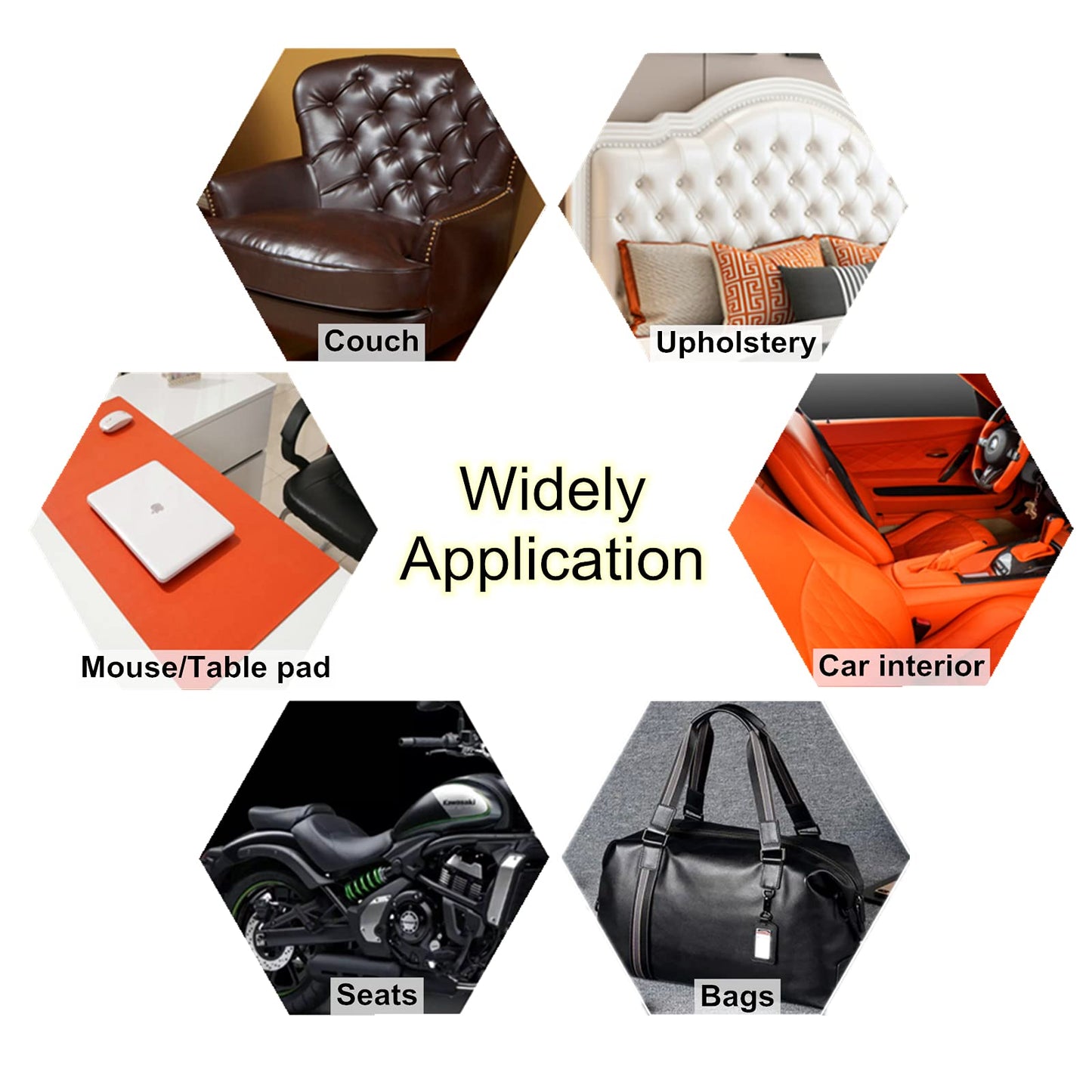 ILOFRI Leather Repair Tape Big Size 60x17 inch, Durable Self Adhesive Vinyl and Leather Repair Kit for Couch, Car Seat, Furniture, Sofa, Chair. Bonded Leather Repair Patch - Khaki