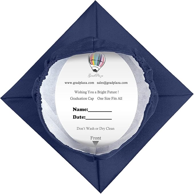 GradPlaza Matte Graduation Cap 2025 and 2026 Tassel Adult Graduation hat for High School College