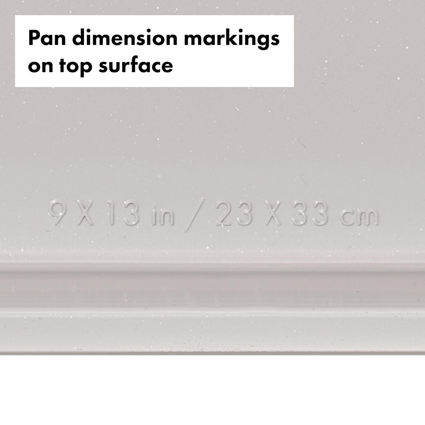 OXO Good Grips Non-Stick Pro Ceramic Coated Metal Bakeware 9” x 13” Cake Pan – Biscuit