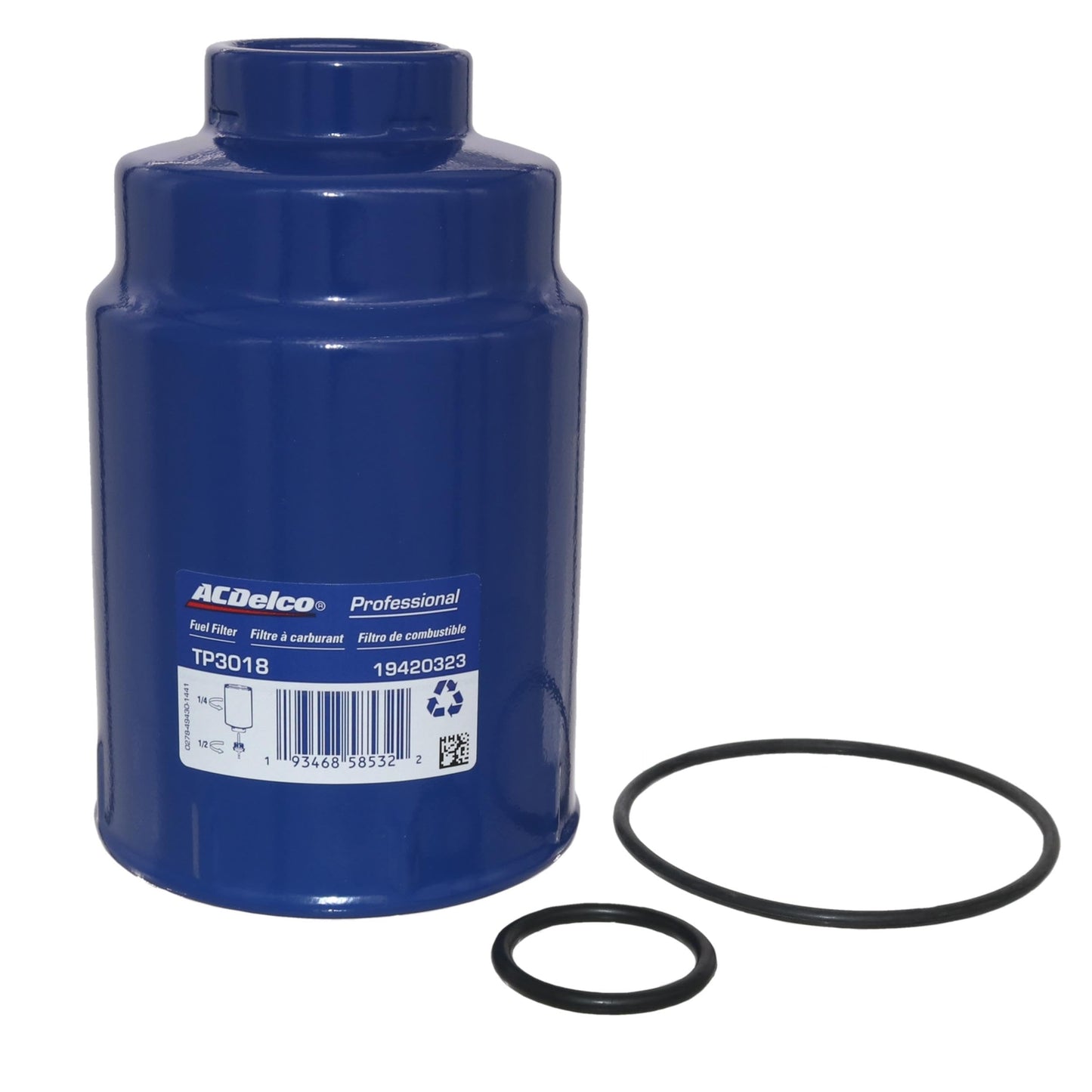 GM Genuine Parts TP3018 (19431541) Fuel Filter Kit