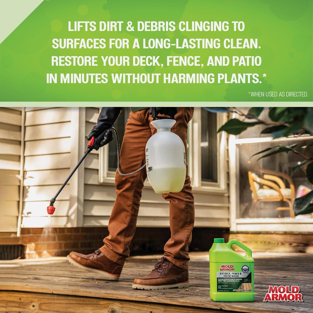 Mold Armor E-Z Deck/Fence/Patio Wash 1 gal