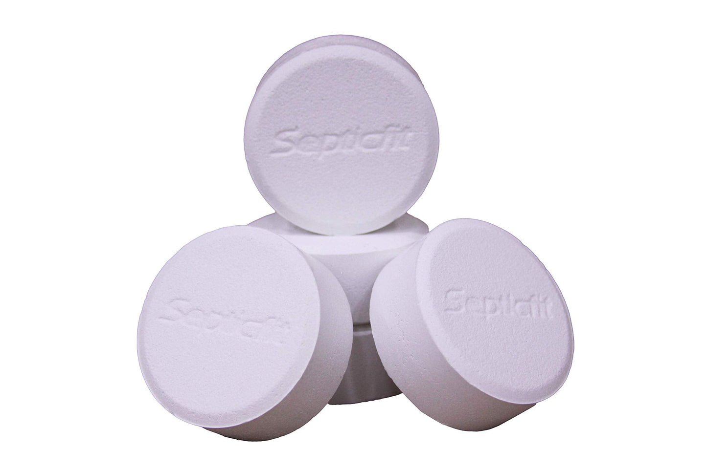 Septicfit Septic Chlorine Tablet - 4 Pail Value Pack - 6 Tablet Pails - 8.2 lbs - NOT for USE in Swimming Pools