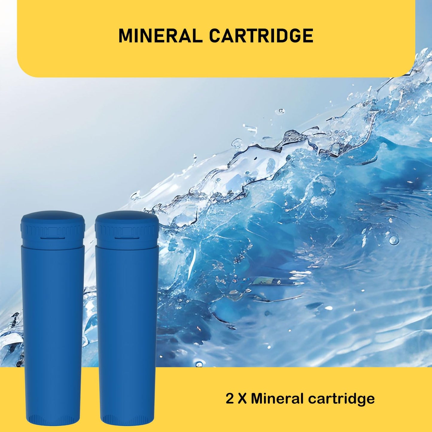 Zomixzo Mineral Cartridge Replacement Compatible with Frog Ease in-Line SmartChlor Mineral Cartridge System for Marquis, Caldera, Artesian & Hot Springs Spas CYA Free, Up to 600 Gallons (2 Pack)
