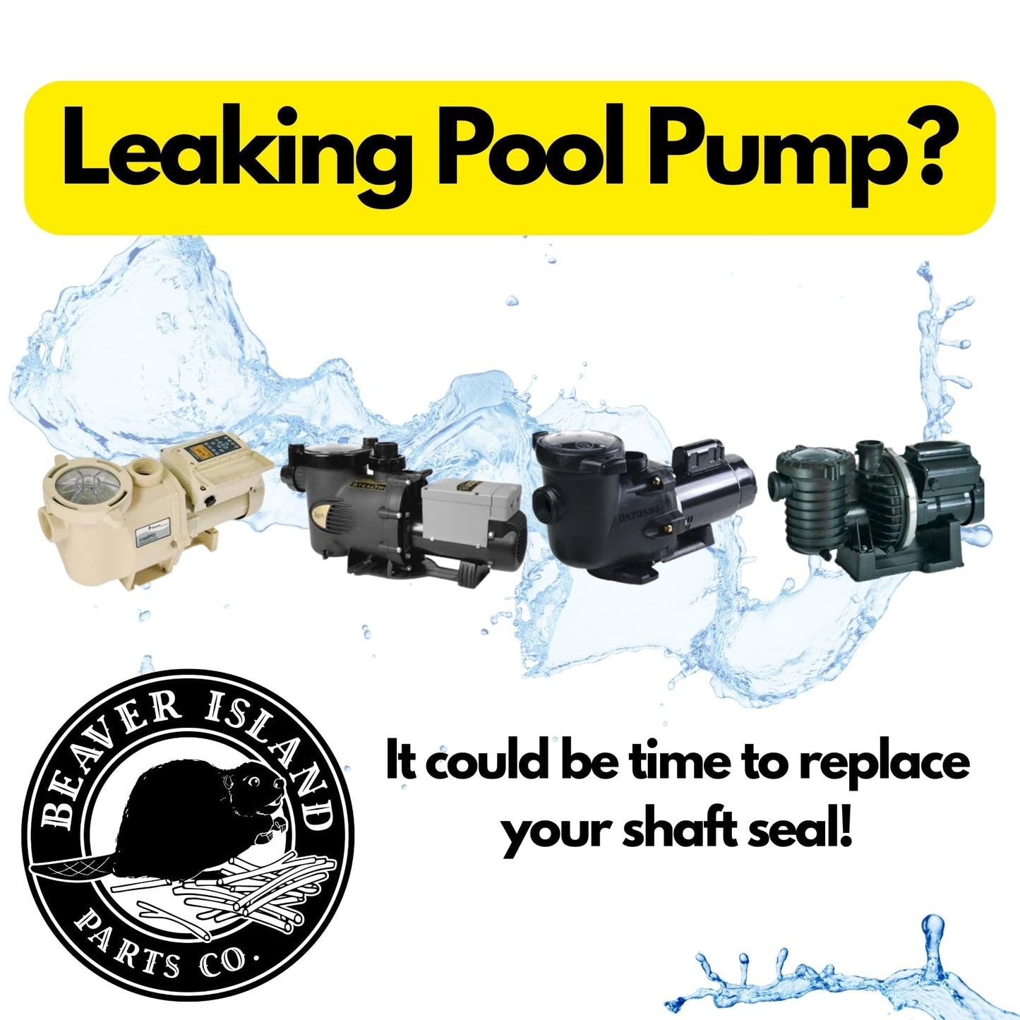 Beaver Island Parts Company | Pump Rebuild Kit | Fits Hayward PowerFlo Matrix Pump SP1591, SP1591TL, SP1592, SP1592TL, SP1592FT, SP15922S, W3SP1592, W3SP15922S, W3SP1593