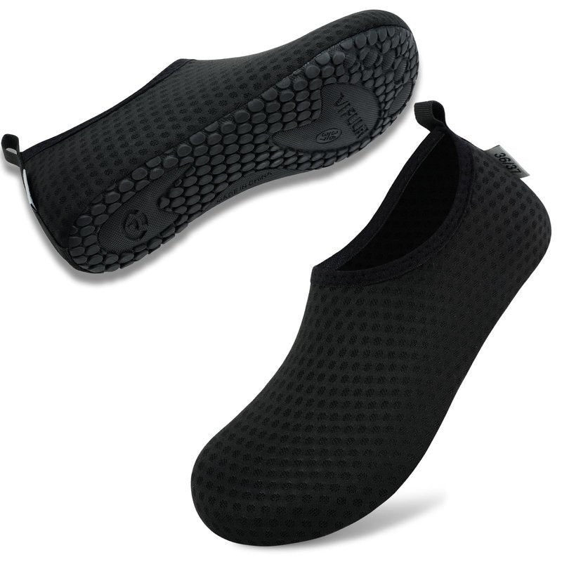 VIFUUR Water Sports Unisex Shoes Black Xue - 7.5-8.5 W US / 6-7 M US (38-39)