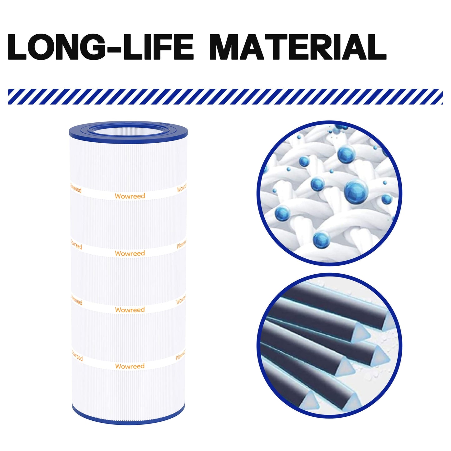 Wowreed Pool Filter Compatible with Clean and Clear 100, C-9410, CCRP100, PAP100, FC-0686, R173215, 1 Pack