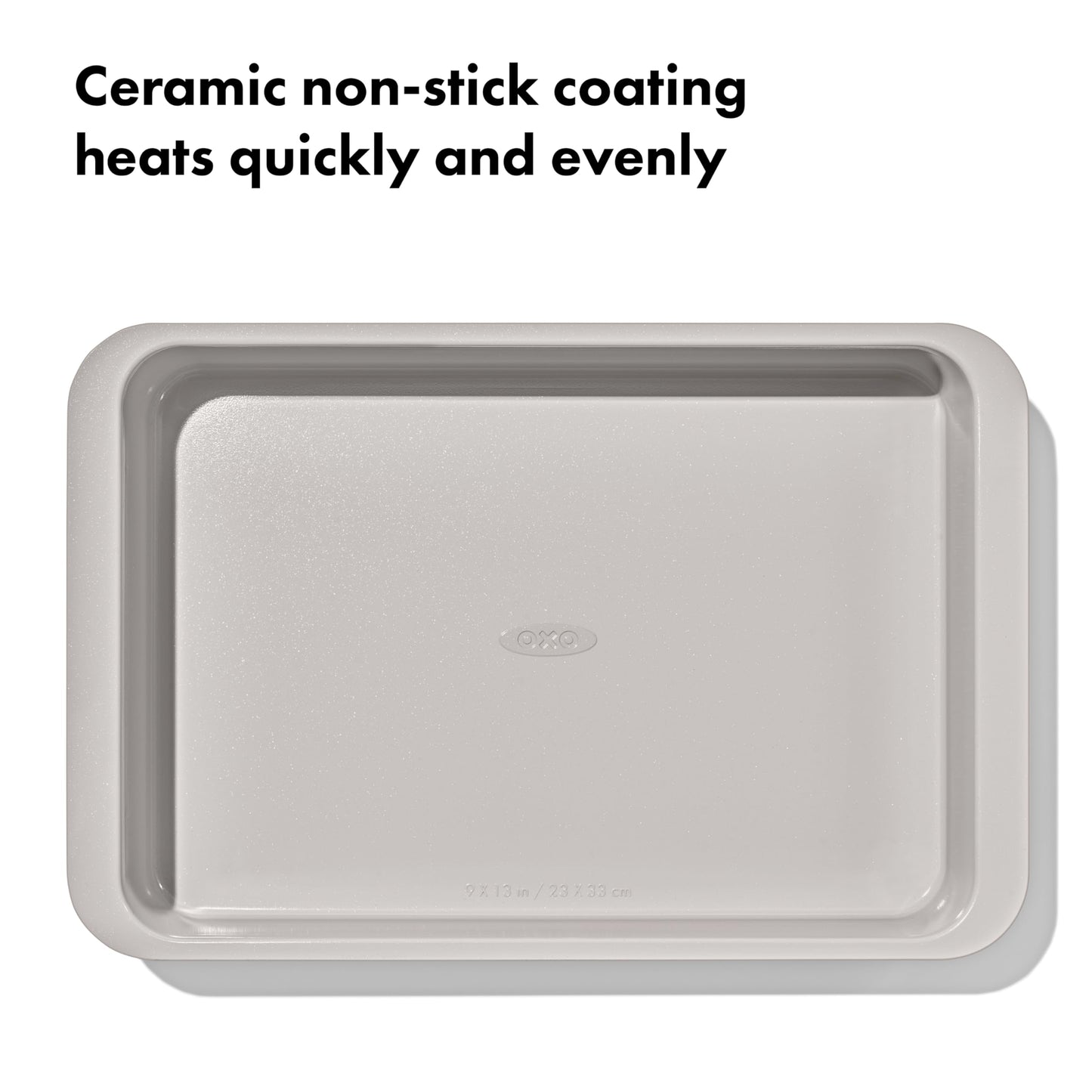 OXO Good Grips Non-Stick Pro Ceramic Coated Metal Bakeware 9” x 13” Cake Pan – Storm Blue