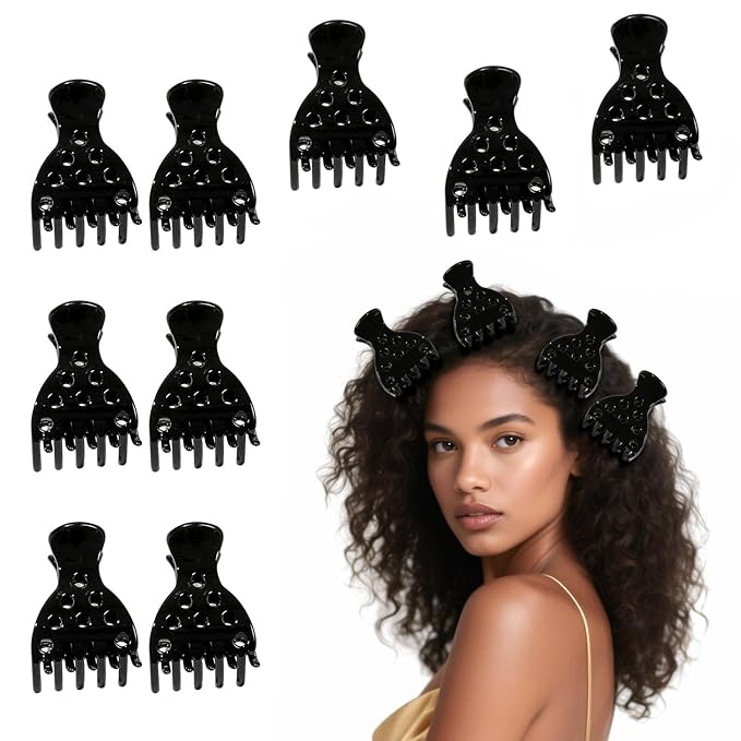 9 Hair Volume Clip for Styling,Root Claw Clips for Women Curly Thick Hair, Root Liffter for Bounce Curl