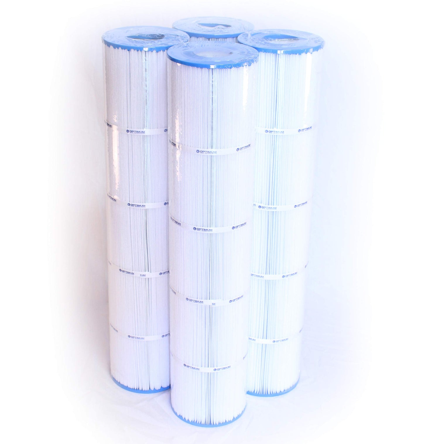Optimum Pool Technologies Pool Filter 4-Pack, Compatible Replacement for Jandy® CL580 R0357900, Unicel C-7482, Filbur FC-0820, & Pleatco PJAN145 Filter Cartridges