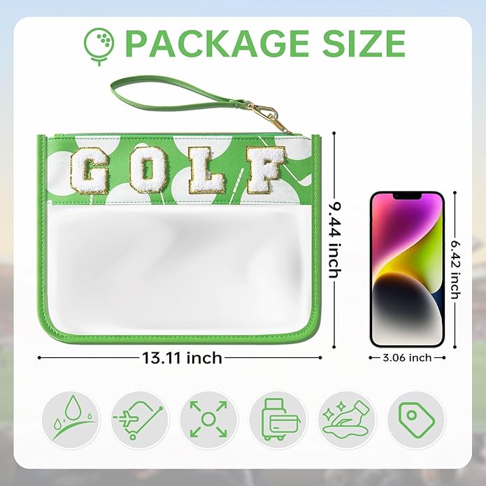 Baseball Gift Bags Baseballs Treat Bags Team Gifts Clear Chenille Letter Zipper Pouch Accessories Stuff Sport Portable