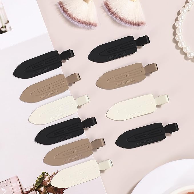 12 Pcs No Bend No Crease Hair Clips, Hair Clips Barrettes for Styling for Women Girls Makeup Accessories, Birthday Mothers Day Gifts (Classic)
