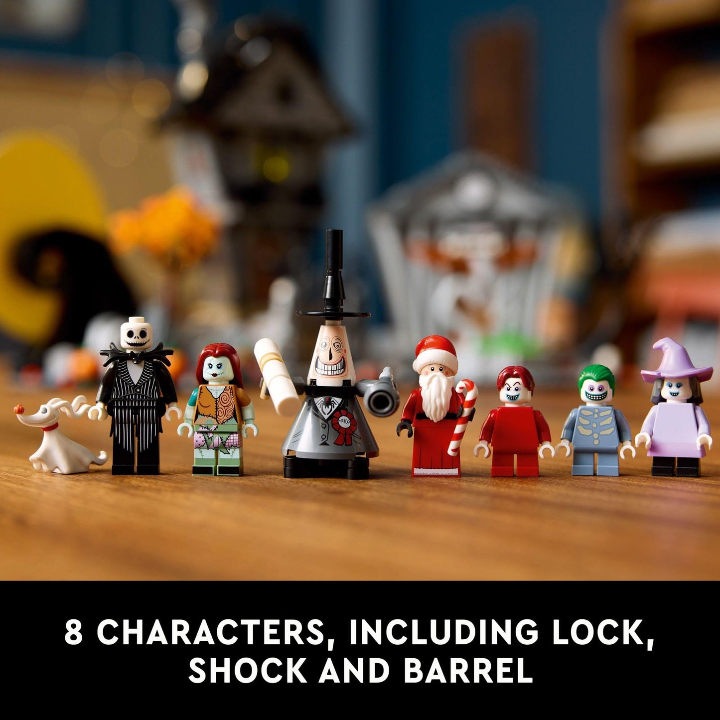 LEGO Disney Tim Burton's The Nightmare Before Christmas Decor - Building Set for Adults for Display, Ages 18+ - Collectible DIY Craft for Fans of Iconic Movie with Minifigures Included - 21351
