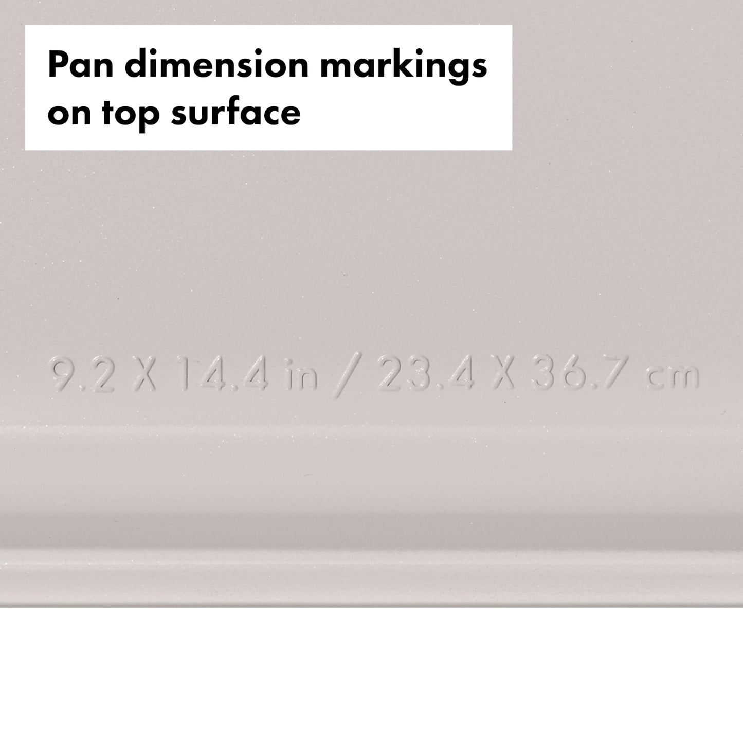 OXO Good Grips Non-Stick Pro Ceramic Coated Metal Bakeware Jelly Roll Pan – Storm Blue