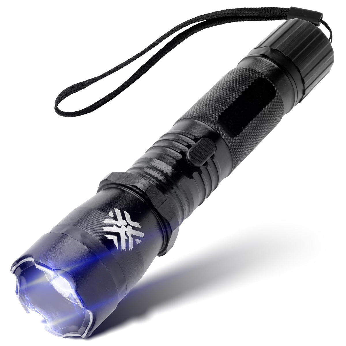 Pain Safari 2-in-1 Stun Gun Flashlight | Rechargeable Stun Gun for self Defense Men Women | Palm-Sized | 150-Lumen, 9,000 Volts to Deter Attackers