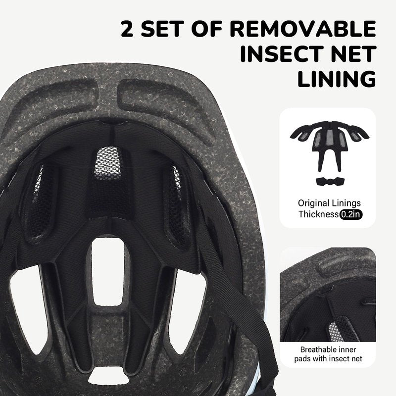 Toddler Kids Bike Helmet, Adjustable Infant Baby Bicycle Helmet for Age 3-5-8 Years Child Boys Girls, Lightweight for Multi-Sport Scooter Skateboard, 2 Sizes