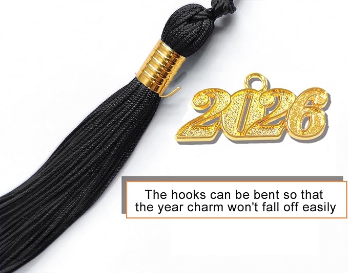 GradPlaza Matte Graduation Cap 2025 and 2026 Tassel Adult Graduation hat for High School College