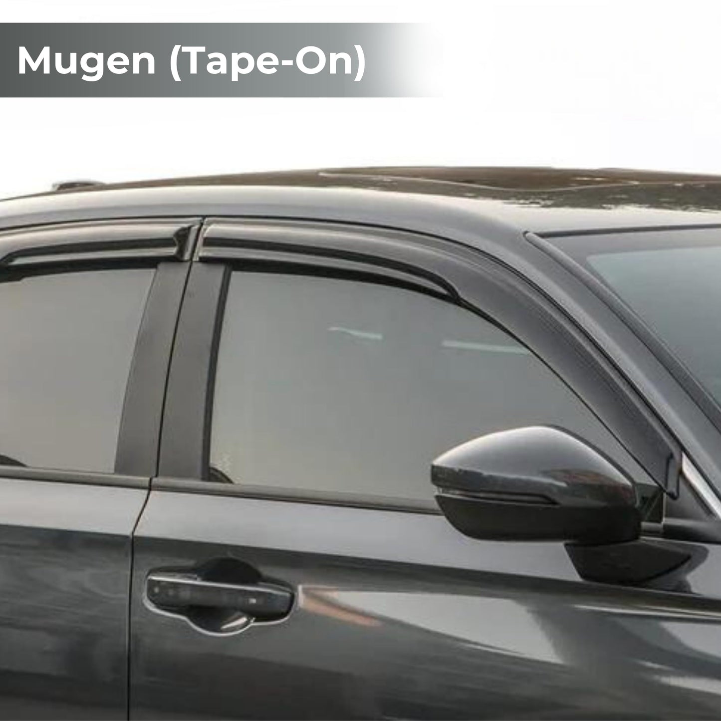 IG Window Visors Fit for 2004-2010 Toyota Sienna, Out-Channel Rain Guards Vent Wind Deflectors 4PC, Car Accessories for 04-10 Sienna