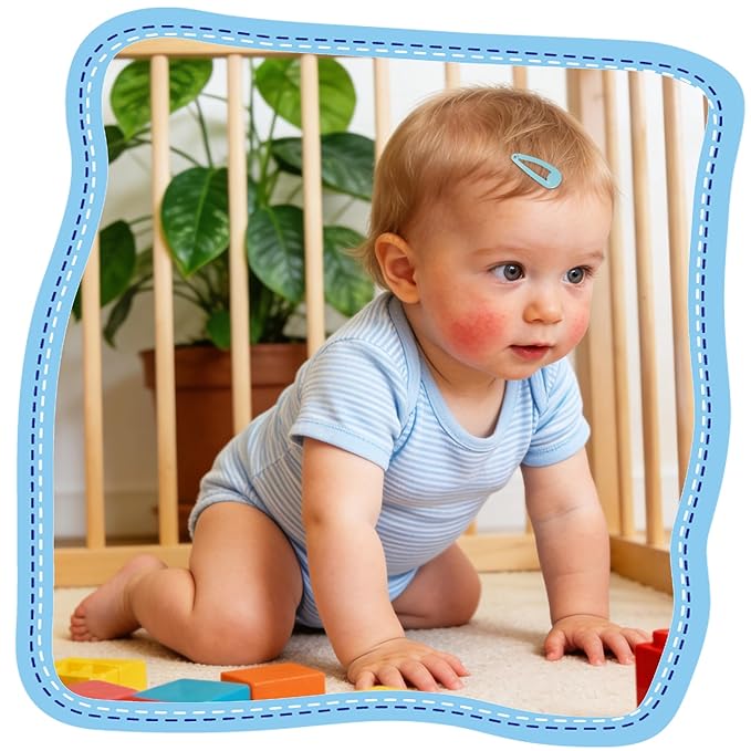 1Inch Baby Blue Snap Hair Clips, 60Pcs Small Clips for Little Girls, Baby Infant 3cm Candy Color Hair Clips Barrettes for Toddlers Hair Accessories