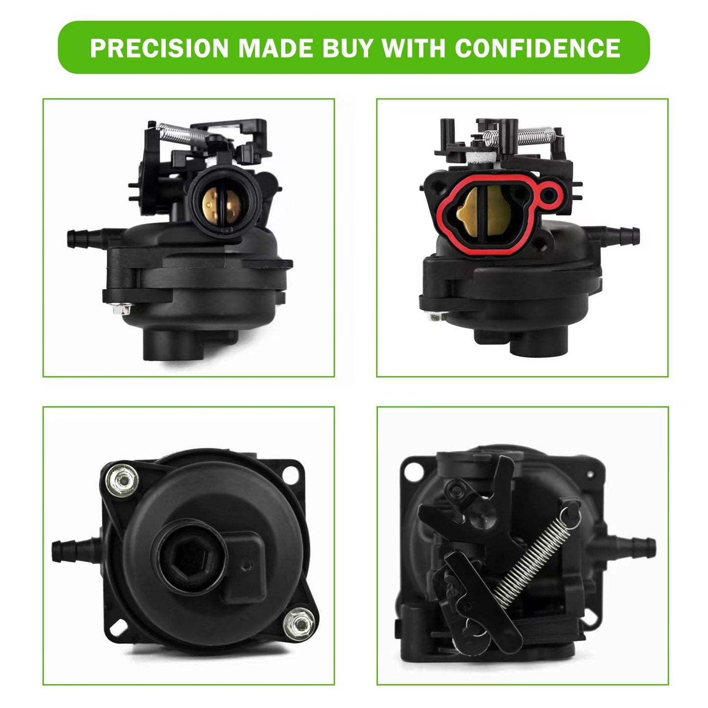 799584 Carburetor for TB110, TB200, 09P702, 103M02, 550EX, 625EX, 675EX, 725EXI Series 6.75-7.25HP Engine, 163cc Lawn Mower Carburetor Replacement for 594058 594057 592361 594529